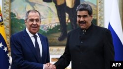 VENEZUELA-RUSSIA-DIPLOMACY-MADURO-LAVROV