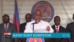 Ayiti: PM Conille Pwomèt pou l Batay Kont Koripsyon