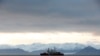 Tàu Tuần duyên Canada Des Groseilliers gần đảo Pond, Nunavut, Bắc Cực, ngày 23/8/2014.