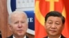 Ảnh phối hợp Tổng thống Hoa Kỳ Joe Biden (trái) và Chủ tịch Tập Cận Bình của Trung Quốc. 