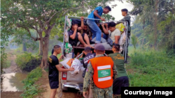 ထိုင်း-မြန်မာနယ်စပ် ကမ်ချနဘူရီခရိုင်၊ ထောင်ပါပွန်း မြိုနယ်အတွင်းမှာ ဖမ်းမိတဲ့ မြန်မာနိုင်ငံသားများ (မတ် ၂၈၊ ၂၀၂၄)