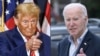 Ảnh phối hợp: Cựu Tổng thống Donald Trump (trái) và đương kim Tổng thống Joe Biden.