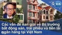 Các vấn đề nan giải về thị trường bất động sản, trái phiếu và tiền lãi ngân hàng tại Việt Nam