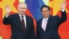 Thủ tướng Việt Nam Phạm Minh Chính trong cuộc gặp với Tổng thống Nga Vladimir Putin hôm 20/6 ở Hà Nội