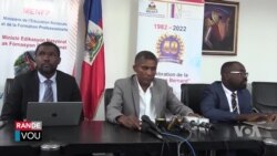 Ministè Edikasyon Nasyonal Ayiti Pote Presizyon sou Pwogram Konpansasyon Aprantisaj yo