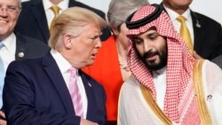 Başkan Donald Trump ve Suudi Arabistan Veliaht Prensi Muhammed bin Selman