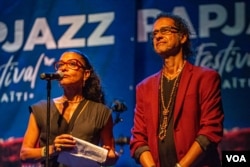 Oganizate Festival PAP Jazz la, Milena ak Joel Widmaer.