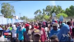 Nan Gonaives Kraze Brize Pandan yon Manifestasyon Kont Ogmantasyon Pri Pwodwi Petwolye yo