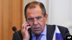 Sergei Lavrov, chèf diplomasi Peyi Larisi.