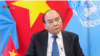 Chủ tịch nước Nguyễn Xuân Phúc. Photo screenshot from VTV.