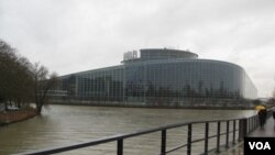 Здание Европарламента в Страсбурге