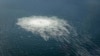 FILE PHOTO: Gas bubbles from the Nord Stream 2 leak reaching surface of the Baltic sea in the area shows disturbance of well over one kilometre diameter near Bornholm