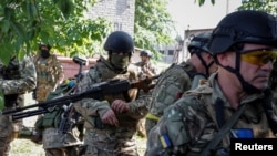 Russia's attack on Ukraine continues, in Luhansk region