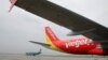 Một mát bay A320 của hãng VietJet ở sân bay Nội Bài, Hà Nội, (ảnh tư liệu, 25/9/2013, REUTERS/Kham).