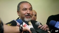 Cựu Bộ trưởng Ngoại giao Avigdor Lieberman.