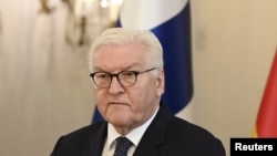 German President Frank-Walter Steinmeier visiting Finland