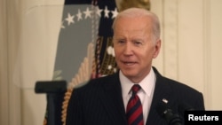 FILE PHOTO: U.S. President Biden celebrates Women's History Month at the White House