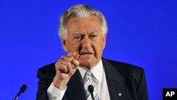 Cựu Thủ tướng Úc Bob Hawke