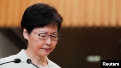 Lãnh đạo Hong Kong Carrie Lam.